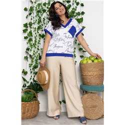 Блуза Лоран (белая) Б13509-20М