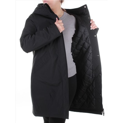 2115 BLACK Пальто демисезонное женское AiKESDFRS