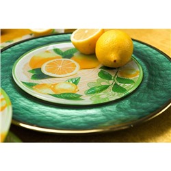 Тарелка Доляна «Дольче», d=18 см, стекло