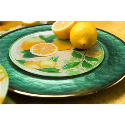 Тарелка Доляна «Дольче», d=18 см, стекло