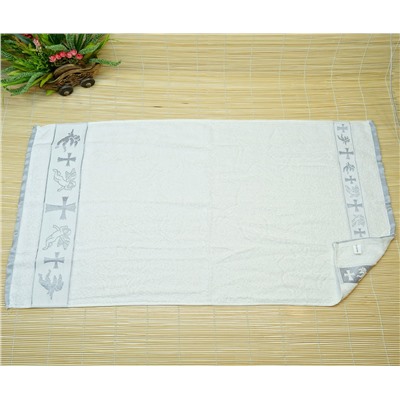 50x90 см 12 шт/уп Крестильные Махровые Жаккардавые Полотенца 100% Cotton