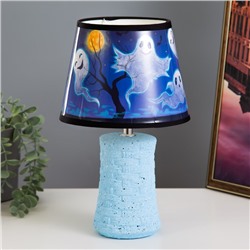 Настольная лампа с абажуром RISALUX «Призраки», Е14, 15 Вт, 20×20×33.5 см