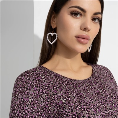 Платье, Стильный офис (violet)