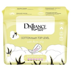 Прокладки гигиенические "DALLIANCE Care COTTON touch SUPER PLUS Ultra" (8 шт.) (10326054)