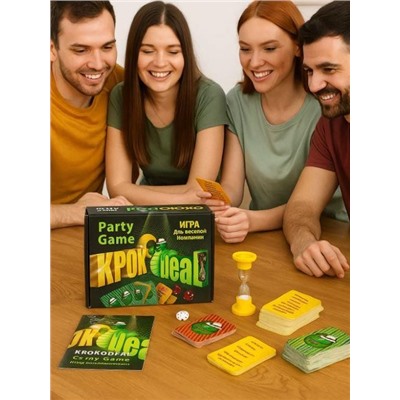 Игра настольная "Кроко deal", с карточками