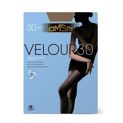 Колготки классические, Omsa, Velour 30 microfibra оптом