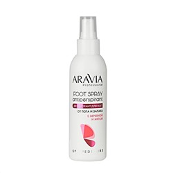ARAVIA Professional Дезодорант для ног с вербеной и мятой / Foot Spray Antiperspirant, 150 мл