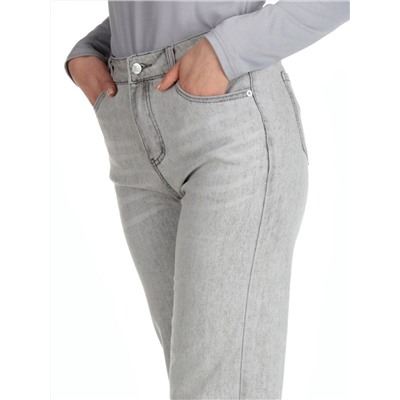 10109 GRAY Джинсы женские AMG JEANS (98% хлопок, 2% лайкра)