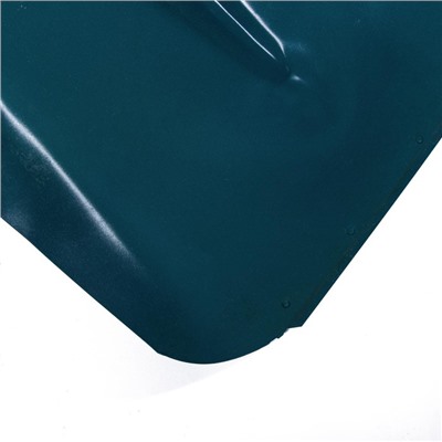 Ковш лопаты стальной, 360 × 370 мм, с металлической планкой, тулейка 40 мм, МИКС