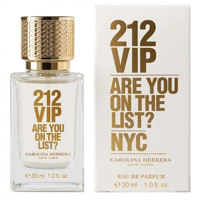 Carolina Herrera 212 VIP for women 30 ml