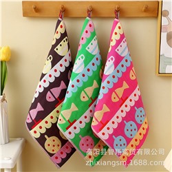 Cotton gauze towel, children's scarf for kindergarten, wholesale