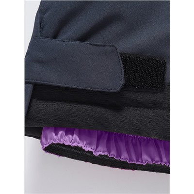 Комбинезон подростковый зимний для девочки фиолетового цвета 9410F