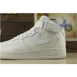 Зимние Nike Air Force из натуральной кожи