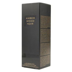 Дезодорант Ajmal Amber Wood Noir Unisex deo 150 ml в коробке
