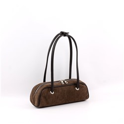 NEW Сумка 2038 эко-замша шоколад