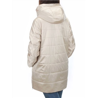 BM-81 LT. BEIGE  Куртка демисезонная женская (100 гр. синтепон)