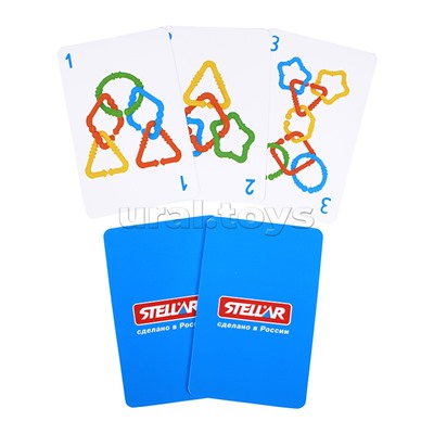 Настольная игра №64 "Веселая цепочка. 48 деталей"