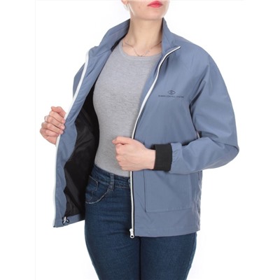 1106 GRAY/BLUE Ветровка женская DALEF (100% полиэстер)