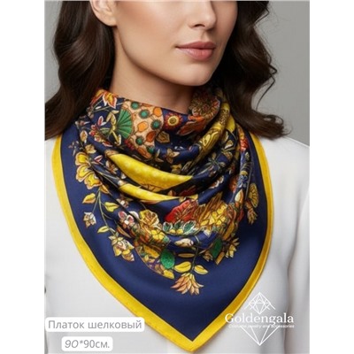 Платок шелковый Люкс "Миледи" Арт 2427/42
