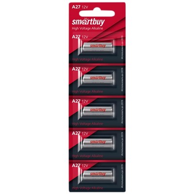 Батарейка SmartBuy MN27 (27A) 12V алкалиновая, BC5