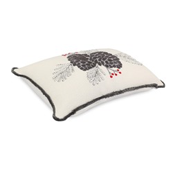 Чехол на подушку Frosted cones из коллекции New Year Essential, 30х45 см