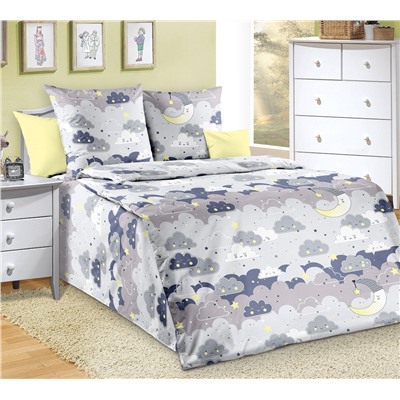 КПБ Тучки перкаль яселька Текс-Дизайн