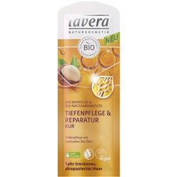 Lavera (Лавера)  Pflege Tiefenpflege & Reparatur Kur Бальзам для волос Bio-Mandelol & Bio-Macadamia (Макадамия) nussol, 20 мл