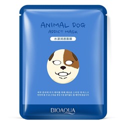 Маска для лица Bioaqua Animal Face Собака увлажняющая 30 g