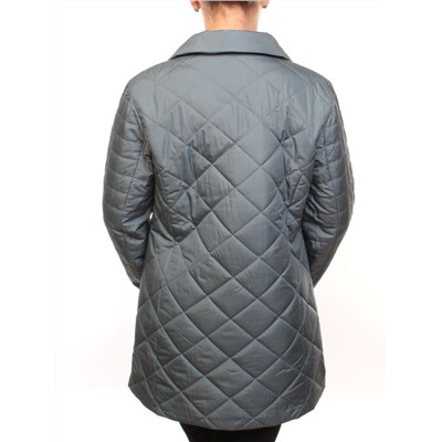 BM10301 GRAY/TURQUOISE Куртка демисезонная женская (50 гр. синтепон)