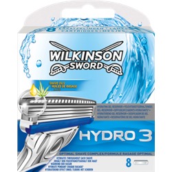 Wilkinson Hydro 3 Лезвия для бритвы, 8 шт