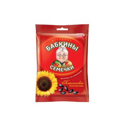 «Бабкины семечки», семечки отборные, жареные, 100 г