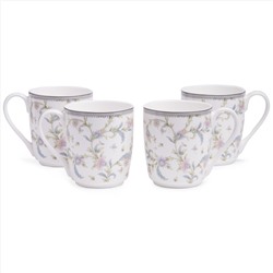 НАБОР КРУЖЕК LEFARD "GARDEN" 4 ШТ. 330 МЛ