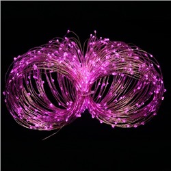 GAEM Электрогирлянда уличная, L5200 W0,2 H0,2 см (500 розовых LED ламп 6W, шнур прозр, IP44)