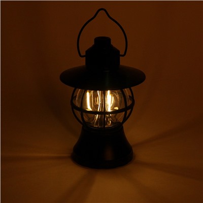 Фонарь кемпинговый подвесной 6 режимов 3LED+3TF, 19*13 см 3хAA