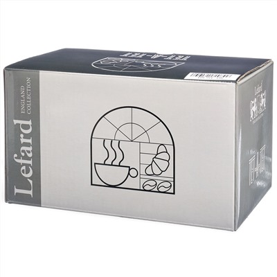 НАБОР КРУЖЕК LEFARD "TET-A-TET" 2 ШТ. 440 МЛ (КОР=24НАБ.)