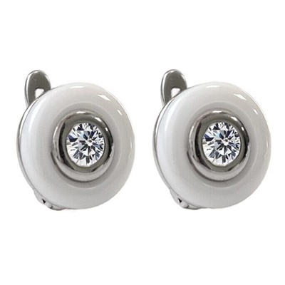 Серьги с керамикой