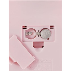 Калькулятор настольный 8-разрядный, розовый