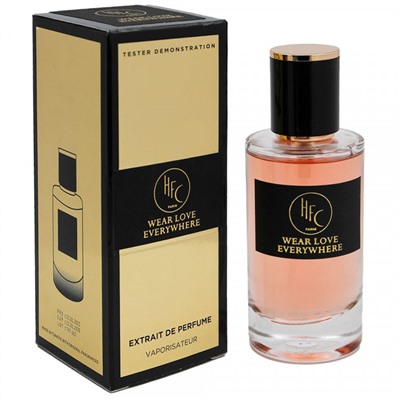 Tester Extrait de Perfume HFC Wear Love Everywhere for women 62 ml
