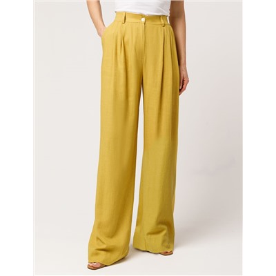 Свободные брюки изо льна с вискозой