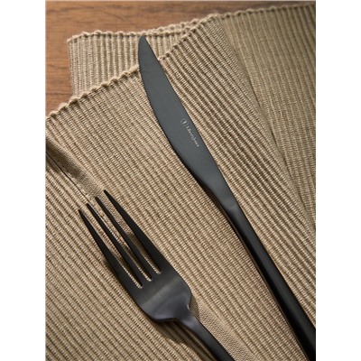 Набор столовых приборов Pure, черные матовые, 16 пред.