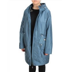 BM-15 GRAY/BLUE Куртка демисезонная женская (100 гр. синтепон)