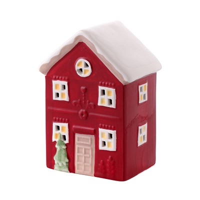 Домик с подсветкой Fredensborg из коллекции New Year Essential, 13 см