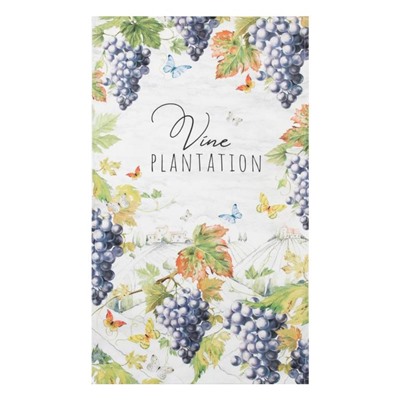 Полотенце «Этель» Vine plantation, 40×73 см, 100% хлопок, саржа 190 г/м²