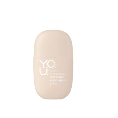 RELOUIS Y.O.U. Крем тональный Really Second skin ультралегкий №20 Natural Beige