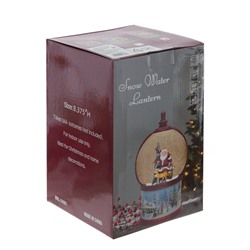 GAEM Фигурка декор в шаре "Пряничный дом" (подсвет, муз, вьюга, движ, AAх3 н/п +USB 100 см), L13 W13 H21