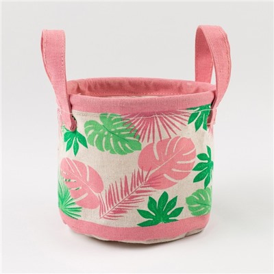 Текстильная корзинка "Tropical dream" 14х12см
