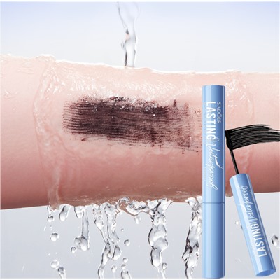 Ультратонкая удлиняющая водоустойчивая тушь для ресниц Sadoer Lasting Waterproof