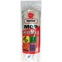 Моп хлопковый веревочный с пластиковым винтовым наконечником Mop Ultra, Textop 1 шт