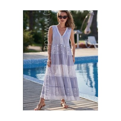 №1414 Платье пляжное "Argentina" Mia-Amore Дроп