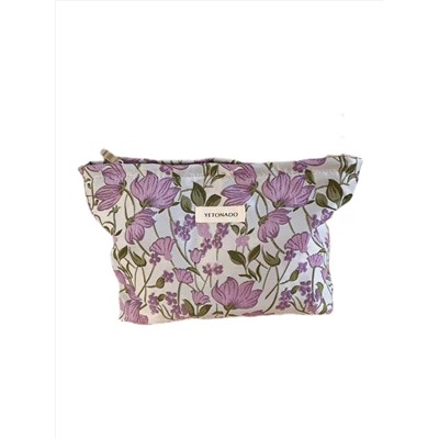 Capacious handheld cosmetic bag, small clutch bag to go out, travel bag, storage bag, liner, shopping bag